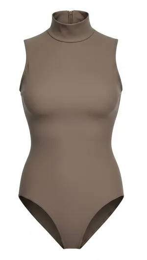 Weissman Mock Neck Sleeveless Dance Leotard (Style MT12070) in Adult Small (SA) thumbnail 1