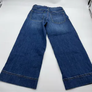 Banana Republic Factory Women's Dark Blue Cropped Jeans thumbnail 2