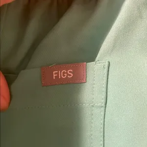 Women New Figs High Waisted Yola Yoga Scrub Pants Surgical Green Plus Size 5XLR thumbnail 10
