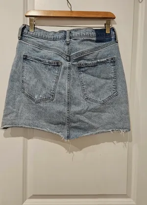 Abercrombie 90s High-Rise Micro Mini Skirt Curve Love thumbnail 3