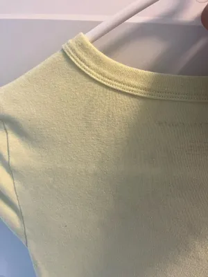 American Eagle Yellow Baby Tee thumbnail 3