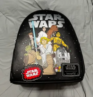 Disney Loungefly x Star Wars Glow-in-the-Dark Mini Backpack | NWT | $90 thumbnail 1