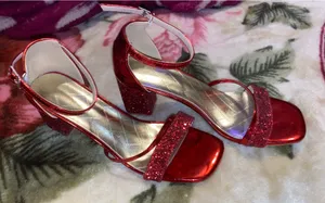 Sparkly Red Heels Size 8 thumbnail 1
