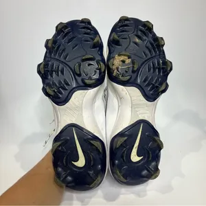 Nike hyperdiamond 4 Pro MCS softball cleats white women's‎ size 9.5 athletic thumbnail 9