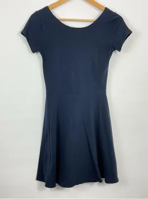 Abercrombie & Fitch Twist Open‎ Back Skater Dress size Medium thumbnail 1