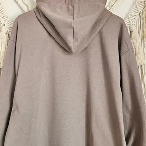 Beyond Yoga Womens Oyster Taupe Oversized Fleece Hoodie Sweatshirt 2XL NEW thumbnail 11