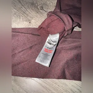 Gymshark Vital Seamless 2.0 Leggings in Gs Rich Maroon MARL thumbnail 8
