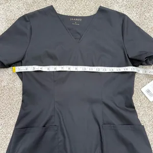 Jaanuu Zip Back Contour Scrub Top thumbnail 6