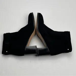 Kate‎ Spade Madelaine Womens Size 6B 6 Black Leather Suede Heeled Bootie Strap thumbnail 8