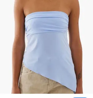 Urban Outfitters Pale Yellow Butter Strapless Top L thumbnail 4