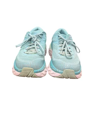 Hoka One Bondi 7 wms teel green walking running sneakers sz 8..5 SKU 10-415 thumbnail 11