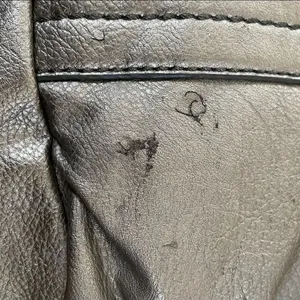 Y2K Relic Silver Metallic Slouchy Shoulder Bag Women Festival thumbnail 7