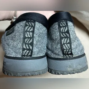 L.L Bean Size 9 Ultralight Primaloft Wool Black Gray Loafers (NO INSOLES) thumbnail 5