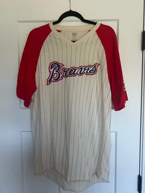 Braves shirt White Size L thumbnail 1