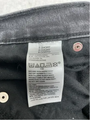 Womans Excellent Old Navy Curvy Skinny Black Jeans Size 8 S thumbnail 5