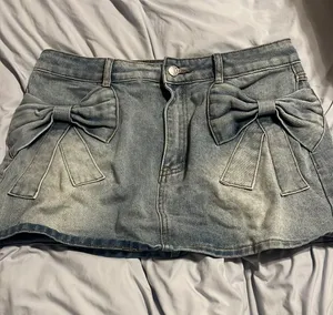 Amazon Blue jean skirt thumbnail 1