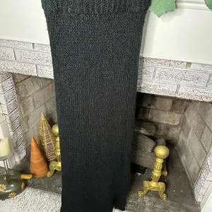 Bohme Charlotte Knit Maxi Skirt XS NWT Black Stretch Modest Minimalist thumbnail 2