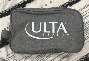 Ulta Beauty Gray Cosmetic Bag thumbnail 1
