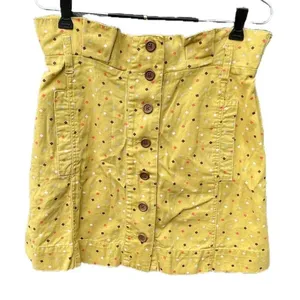 Kimchi Blue size medium polka dot paper bag top mini skirt. thumbnail 2