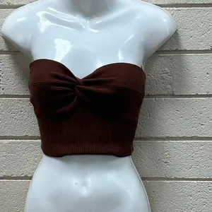 Princess Polly Brown Twist Front Tube Top size XS/S thumbnail 6