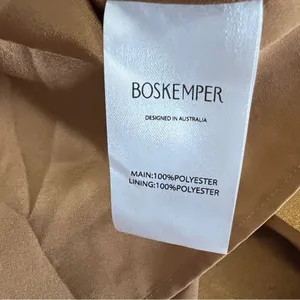 NWT BHLDN Boskemper Ariel Bronze Bow Strapless Mini Dress M thumbnail 8