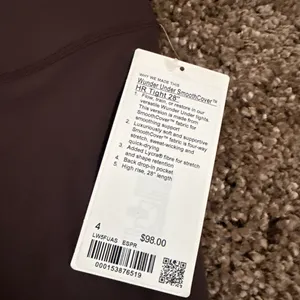 Lululemon Wunder under smooth cover HR tight 28” brand new with tags thumbnail 2