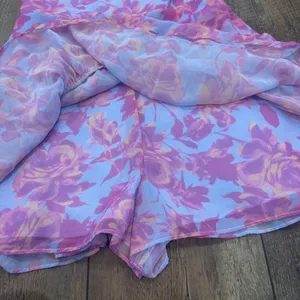 Amanda Uprichard Mackey Romper in Midsummer Ruffle Women's Size Small NO BELT thumbnail 6