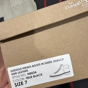 NIB Madewell Citywalk lugsole hiking boots in suede, nubuck and leather thumbnail 5