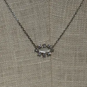 Kendra Scott Elisa Open Frame Crystal Pendant Necklace thumbnail 3