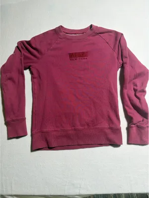 Aeropostale AERO New York Burgundy Crewneck Sweatshirt XS thumbnail 3
