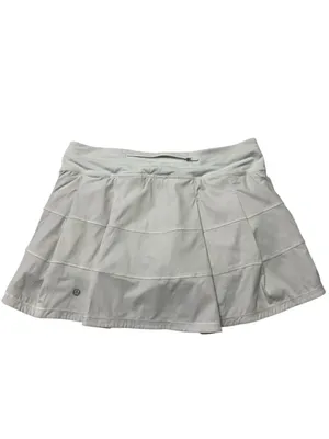Lululemon White Pace Rival Skirt thumbnail 2
