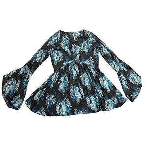 Free People Speak‎ Easy Top size small boho peasant hippie thumbnail 5