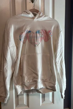 Altar'd State heart sweatshirt  thumbnail 1