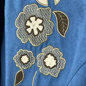 Vintage Dressbarn‎ Jacket Blue Size M thumbnail 4