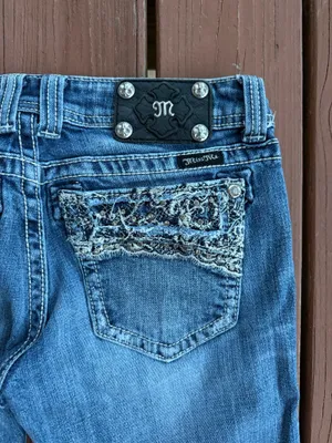 Vintage Miss Me Bootcut Jeans thumbnail 4