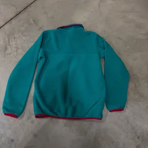 Patagonia Synchilla Snap-T Fleece Pullover Teal Pink Womens Medium thumbnail 3
