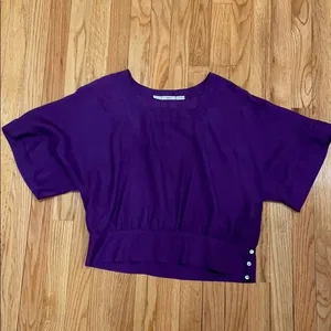 Gibson Purple silky top thumbnail 1