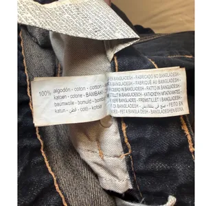 Zara Womens Wide Leg Barrel‎ Jeans Dark Wash High Rise Denim Size 12 Blue thumbnail 10