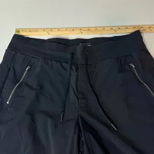Athleta Trekkie North Black Athletic Jogger Elastic Waist Drawstring Size 14 thumbnail 6