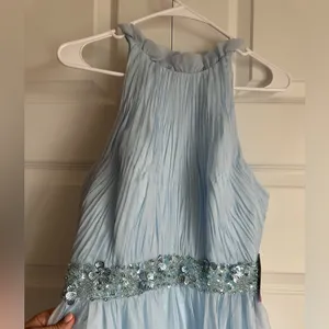 Mac Duggal 68029 Halter Neck High Low Gown NWT‎ thumbnail 6