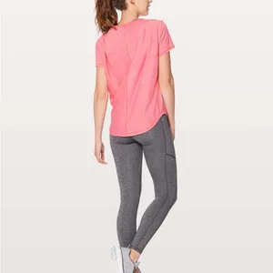 Lululemon Meant To Move Tee Heathered Flash Light Tone thumbnail 2