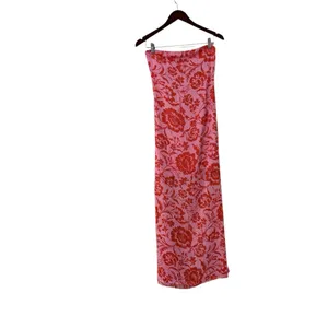 NWT 12TH TRIBE Mon Cherie Floral Strapless Maxi Dress thumbnail 6