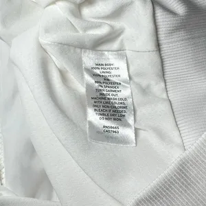 Z by Zella Windbreaker Jacket Full Zip Hoodie White Womens Medium Active Workout thumbnail 4