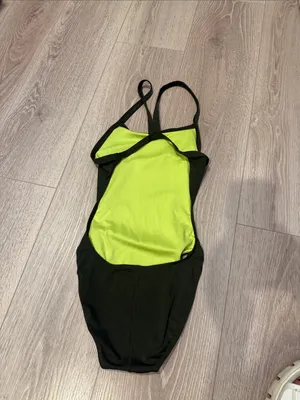 Arena Solid Team Sage Green Swimsuit Challenge Back MaxLife Open Back US 28 thumbnail 4
