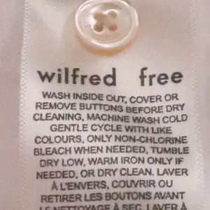 Wilfred Free Aritzia Sail Dress Swim Cover Womens 2XS White Organic Cotton Gauzy thumbnail 6