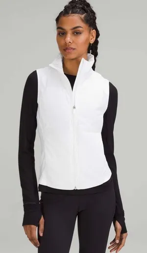 Lululemon NWT Push Your Pace Vest White Size 12 thumbnail 1