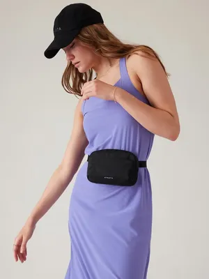 New Athleta All About Crossbody Belt Bag Black thumbnail 4