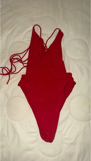 Red Revolve Bathing suit thumbnail 6