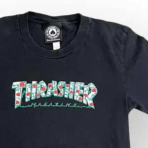 Thrasher Authentic Vintage graphic Tshirt, black, sz XS thumbnail 2