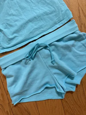 No Boundaries Blue Sweat Set thumbnail 5
